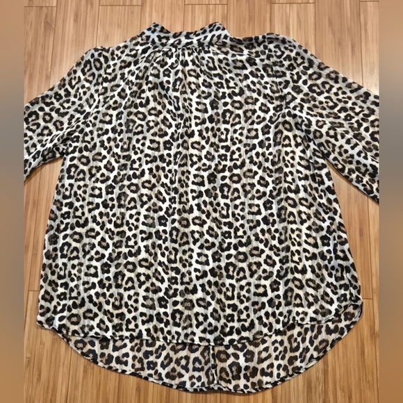 NWOT H & M Leopard Print Top - Picture 2 of 10